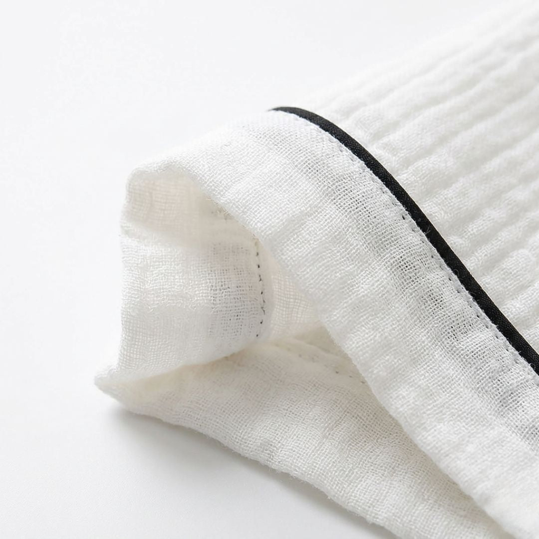 Kurzer Musselin Pyjama