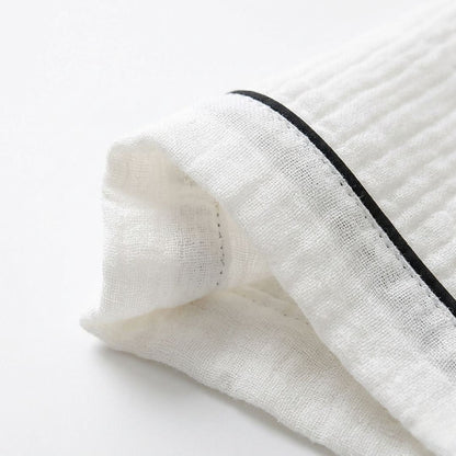 Kurzer Musselin Pyjama