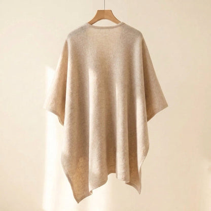 Langer Poncho Schal