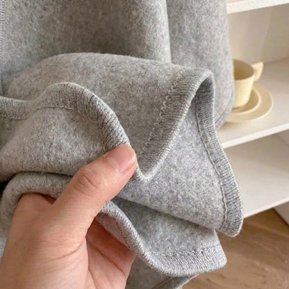Langer Poncho Schal