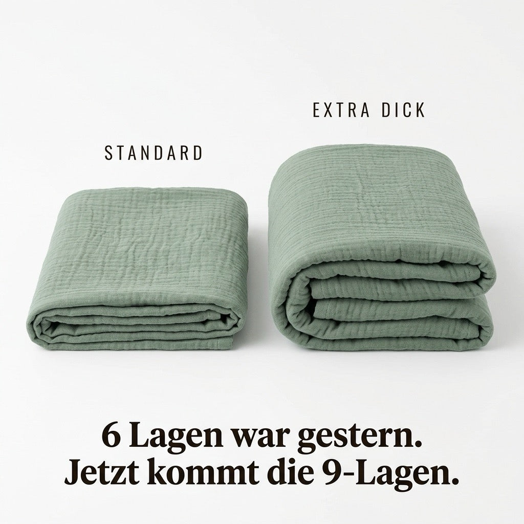 Musselindecke 9-lagig