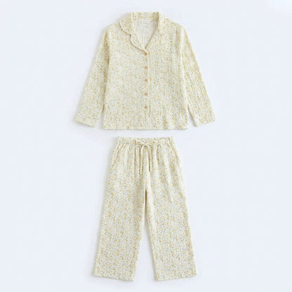 Langer Musselin Pyjama