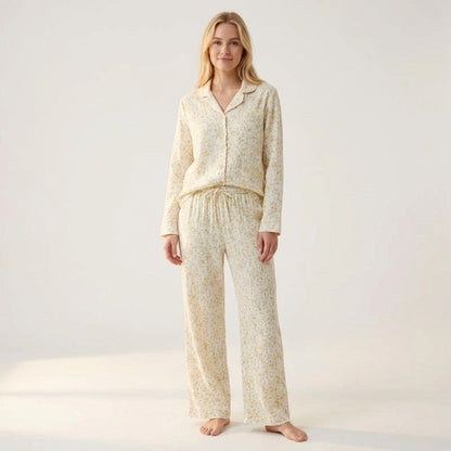 Langer Musselin Pyjama