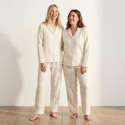 Langer Musselin Pyjama