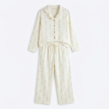 Langer Musselin Pyjama