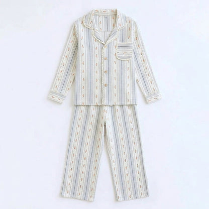 Langer Musselin Pyjama