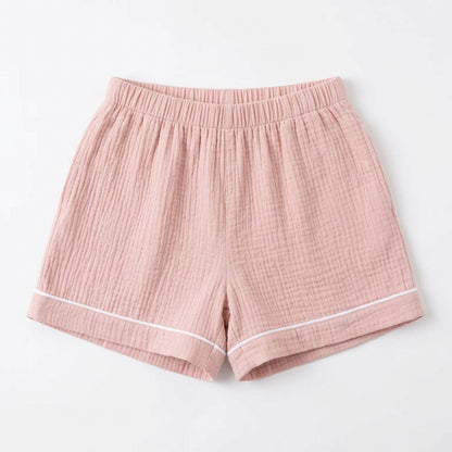 Kurzer Musselin Pyjama