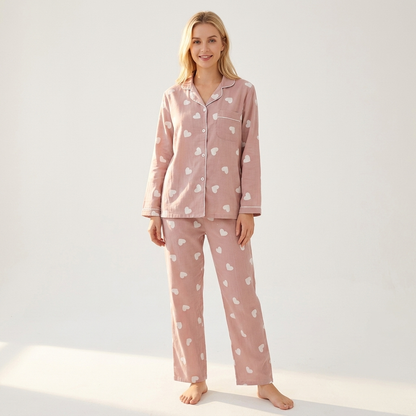 Herz Musselin Pyjama