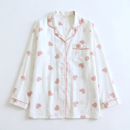 Herz Musselin Pyjama