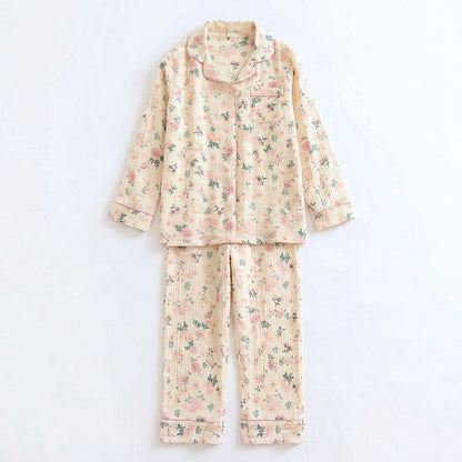 Blumen Musselin Pyjama
